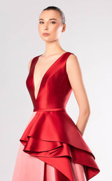 Edward Arsouni Couture FW656 Bordeaus-Rose