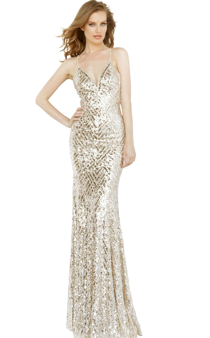 Jovani 65836 Champagne