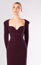 Edward Arsouni Couture FW660 Aubergine