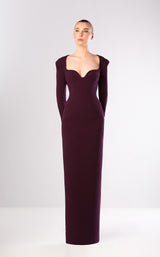 Edward Arsouni Couture FW660 Aubergine