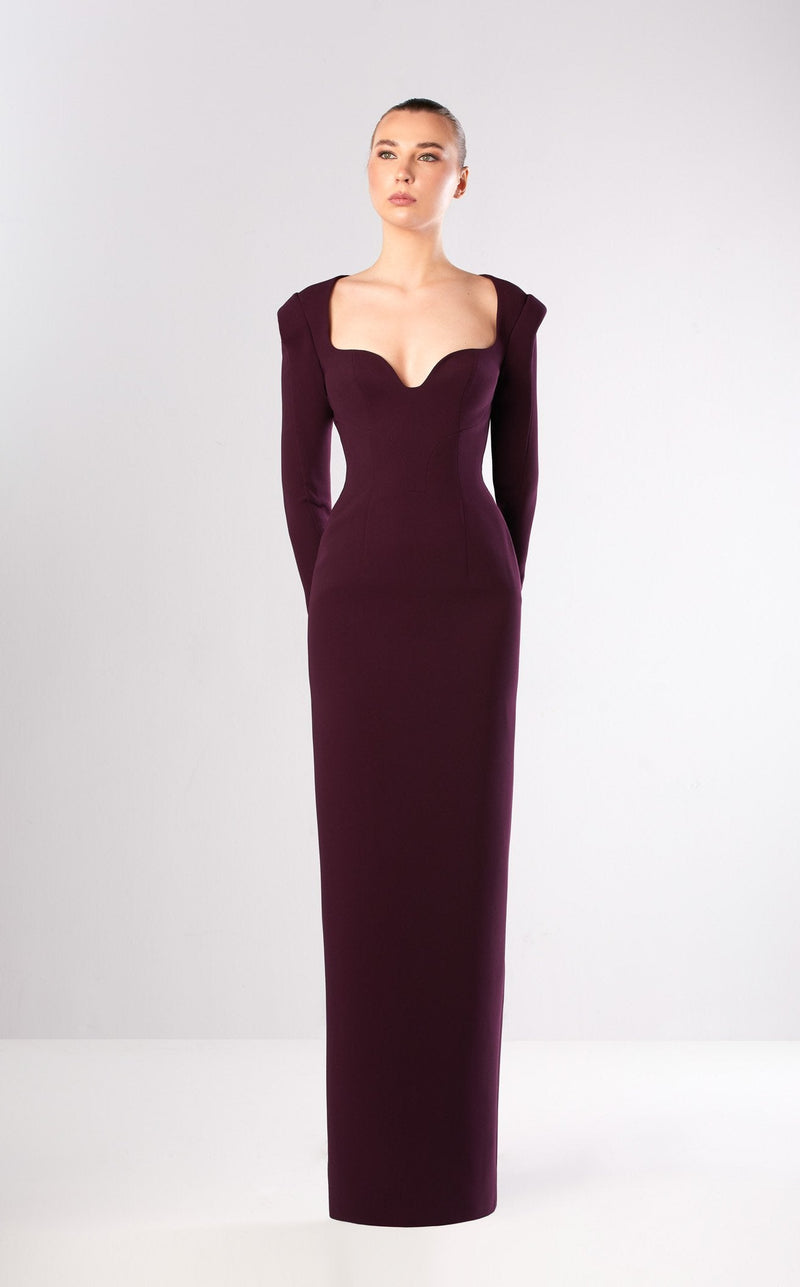 Edward Arsouni Couture FW660 Aubergine