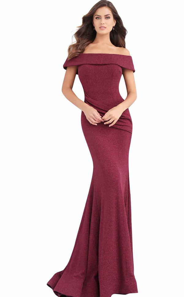 Jovani 66212 Burgundy