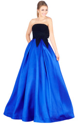 Mac Duggal 66318H Black/Royal