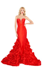 Mac Duggal 66581R Red