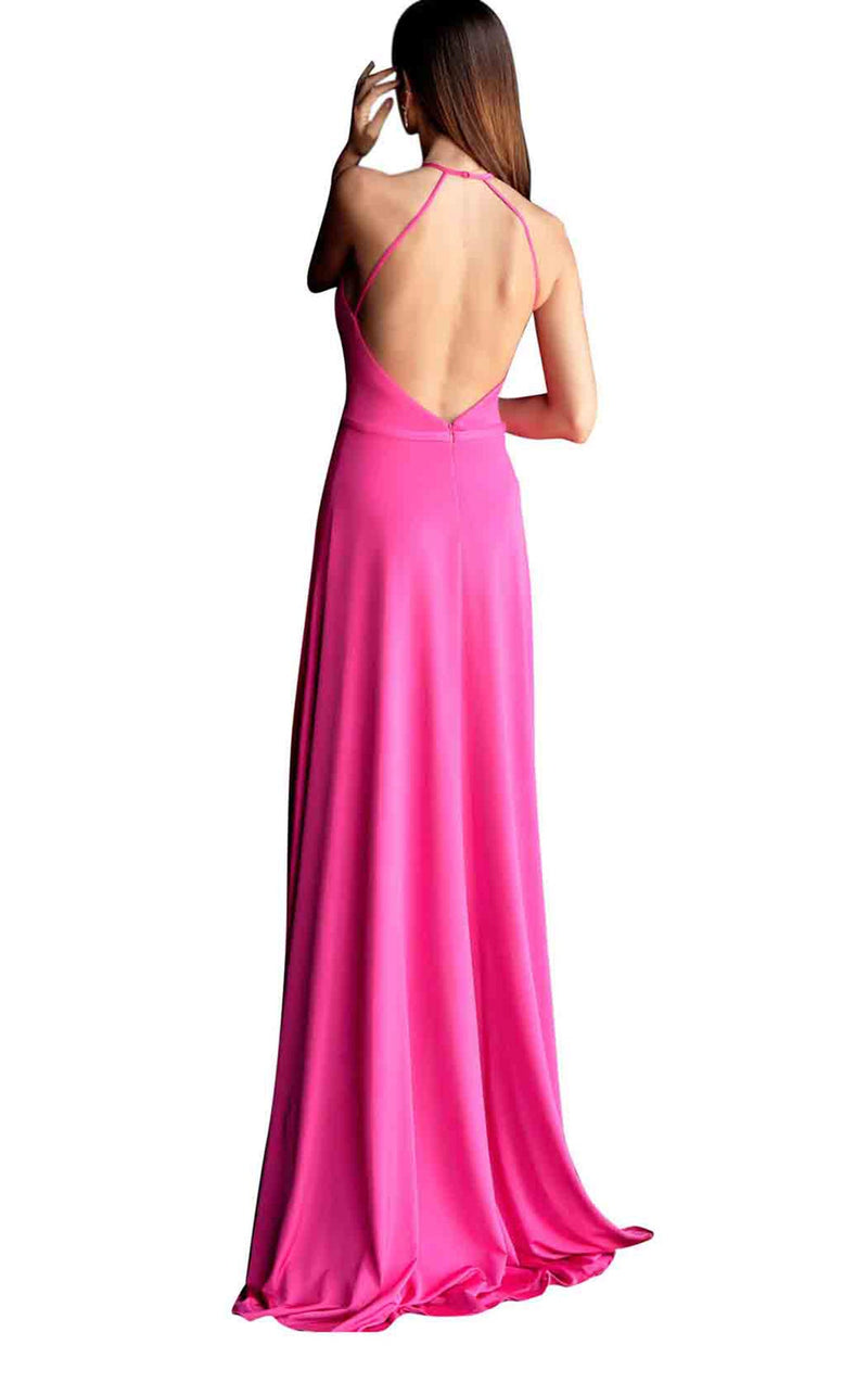 Jovani 66701 Hot Pink