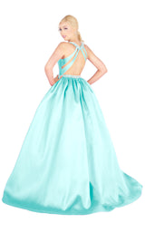 Mac Duggal 66728H Aqua