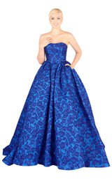 Mac Duggal 66745H Blue