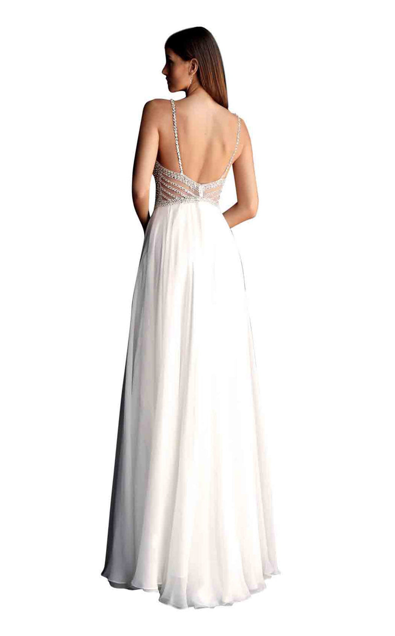 Jovani 66925BG Off White