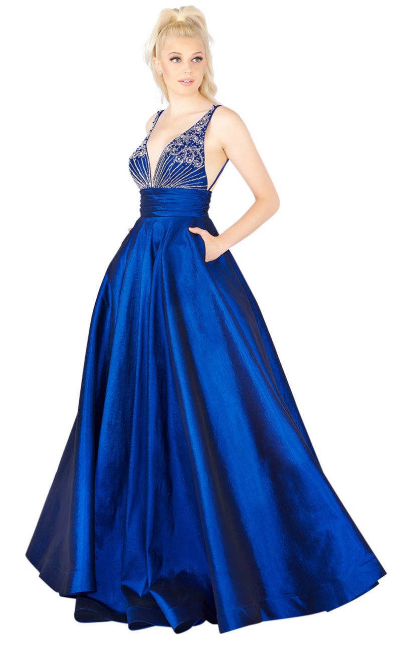 Mac Duggal 66926L Midnight Blue