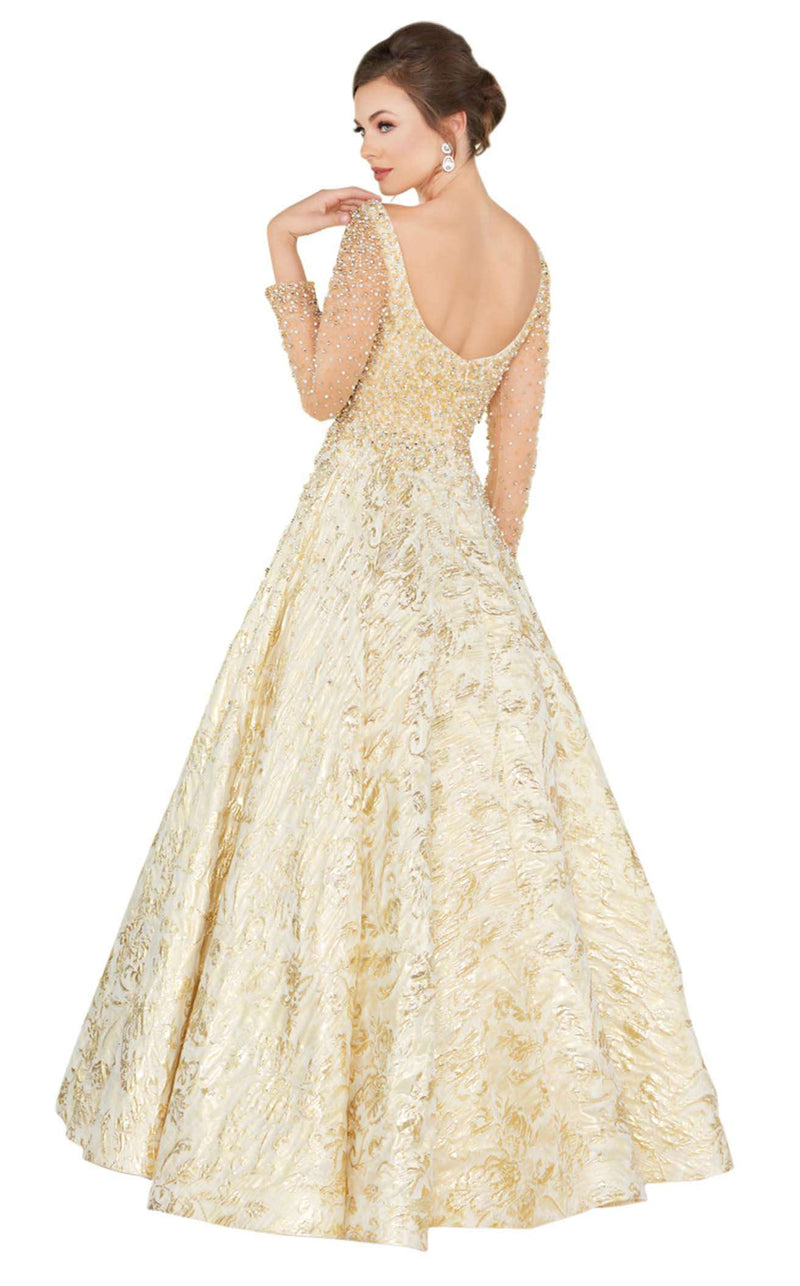 Mac Duggal 66932D Gold