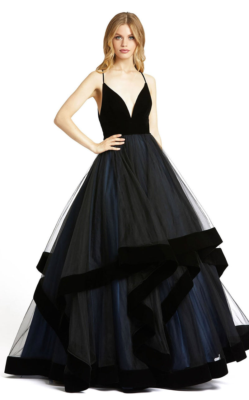 Mac Duggal 67106D Black