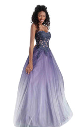 Jovani 67108 Purple Ombre