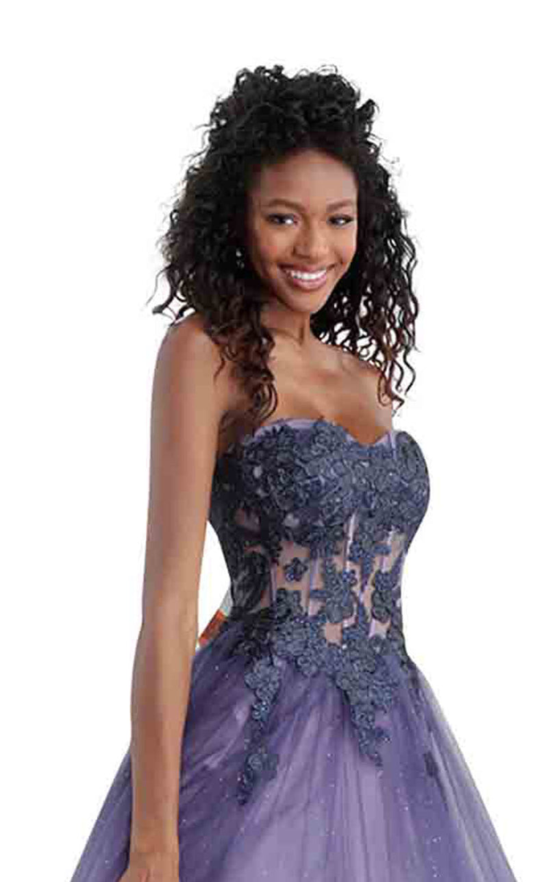 Jovani 67108 Purple Ombre