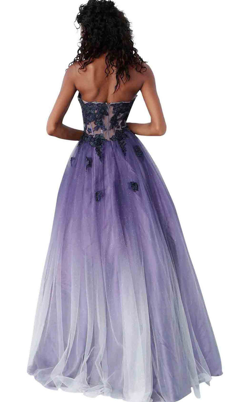 Jovani 67108 Purple Ombre