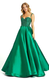 Mac Duggal 67116D Emerald