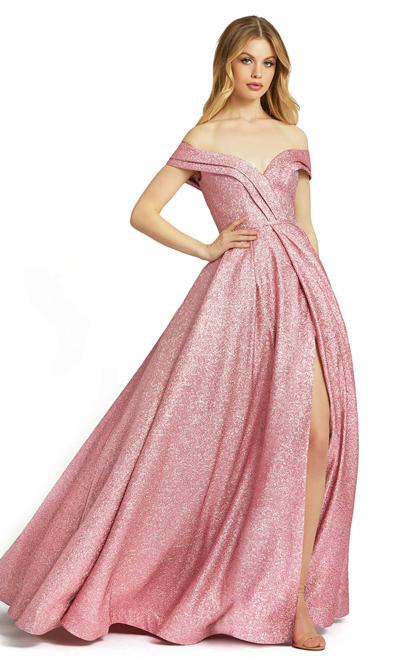 Mac Duggal 67121M Metallic-Pink