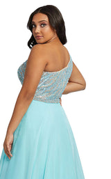 Mac Duggal Fabulouss 67232F Aquamarine