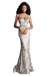 Jovani 67347 Gold/Silver