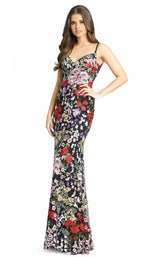 Mac Duggal 67473D Black Multi