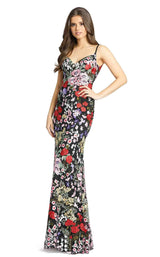 Mac Duggal 67473M Black Multi