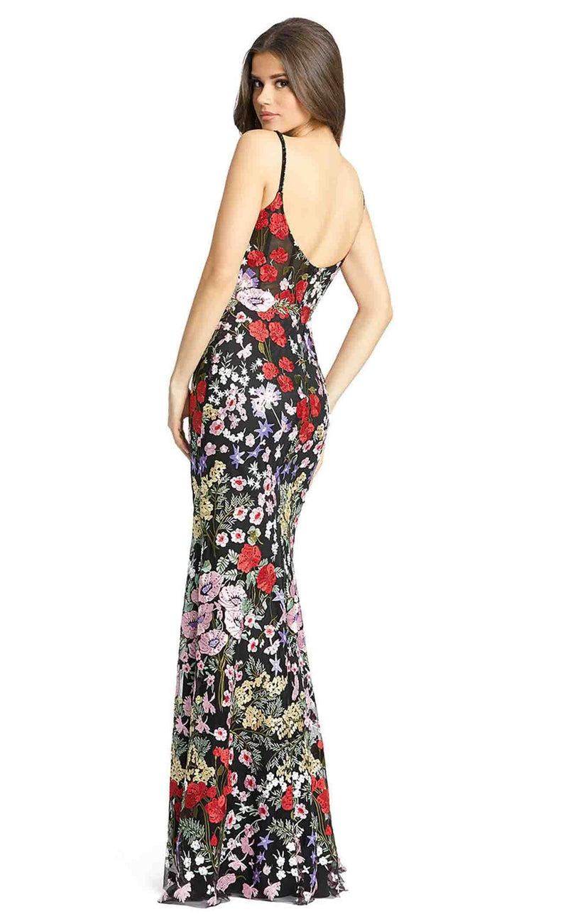 Mac Duggal 67473M Black Multi