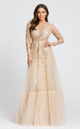 Mac Duggal 67486 Champagne