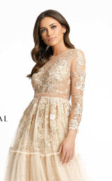 Mac Duggal 67486D Champagne