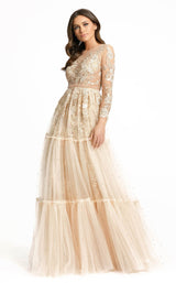 Mac Duggal 67486D Champagne