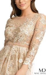 Mac Duggal 67486D Champagne