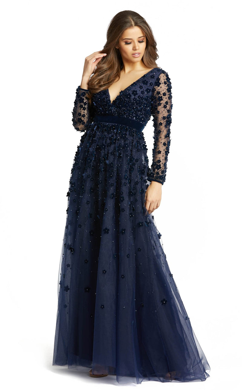 Mac Duggal 67502 Navy