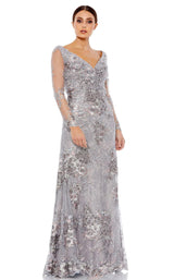 Mac Duggal 67539D Platinum