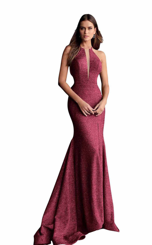 Jovani 67563BG Burgundy