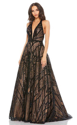 Mac Duggal 67583M Black-Nude