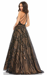 Mac Duggal 67583M Black-Nude