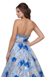 Mac Duggal 67602H Blue Multi