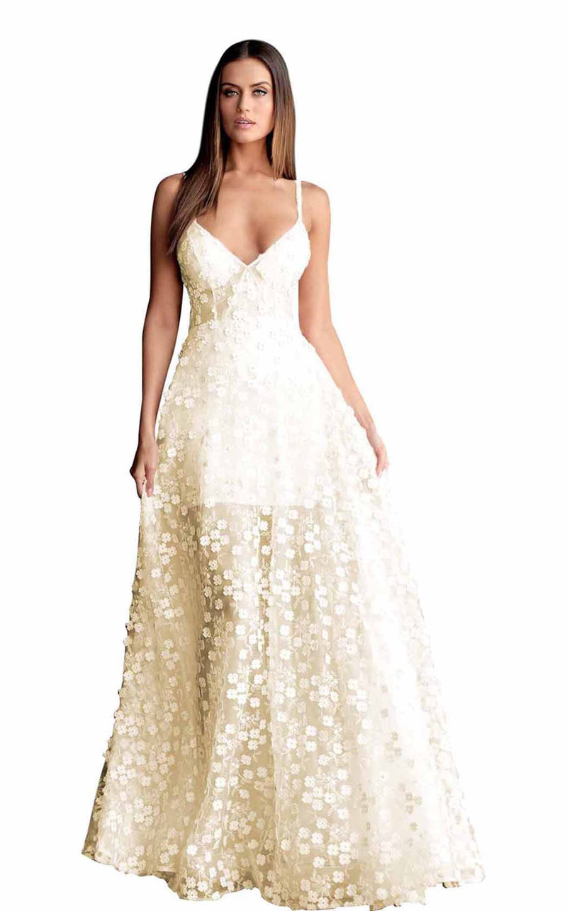 Jovani 67625 Ivory