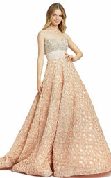 Mac Duggal 67695D Champagne