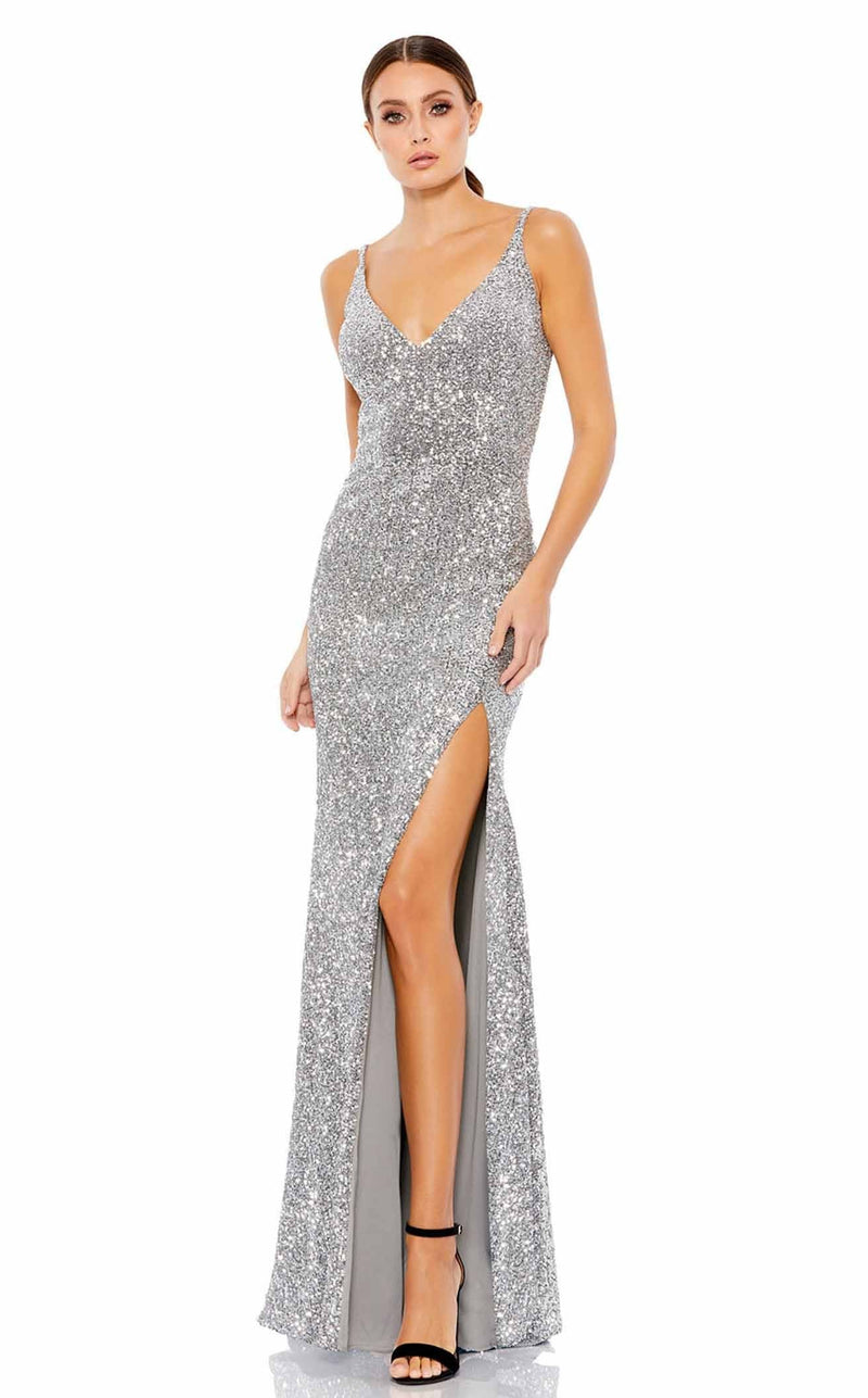 Mac Duggal 67717i Pewter