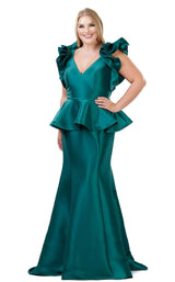 Mac Duggal Fabulouss 67751F Emerald