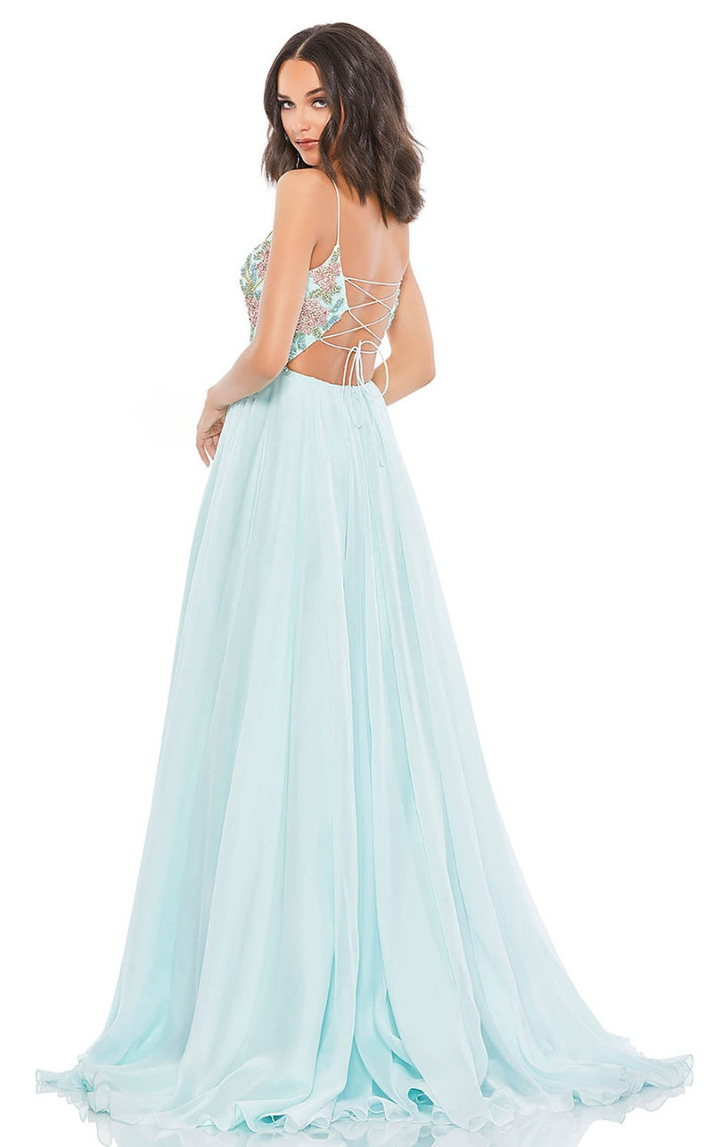 Mac Duggal 67790M Aqua