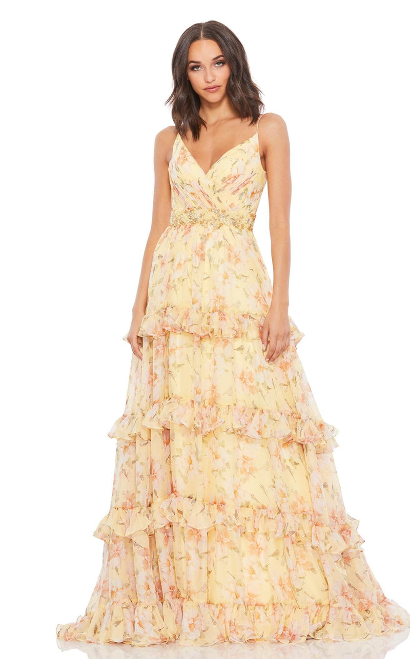 Mac Duggal 67794 Lemon