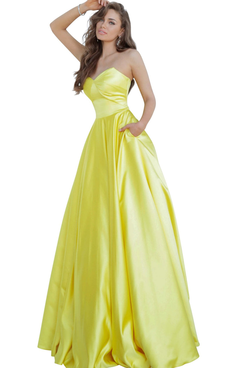 Jovani 67847 Yellow