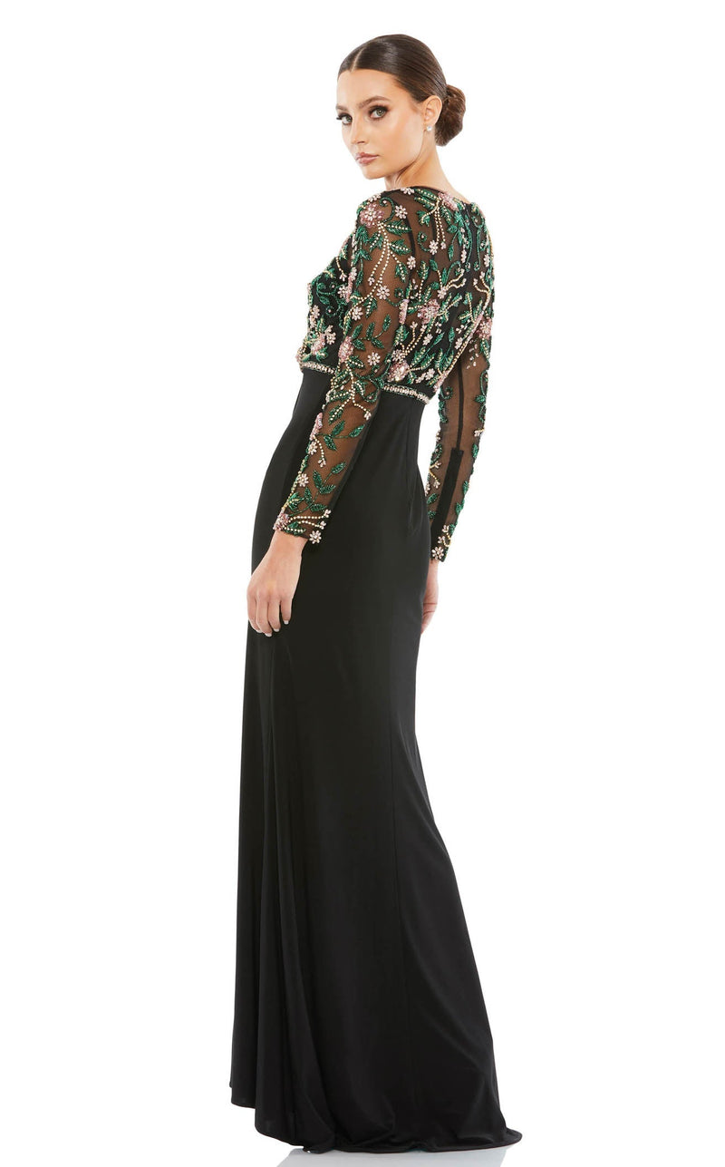 Mac Duggal 67870 Black Multi