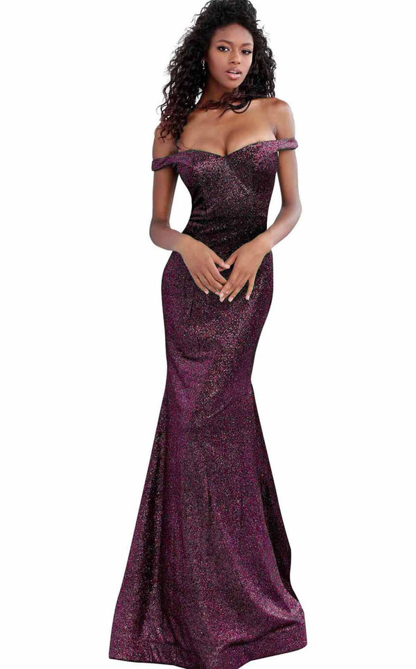 Jovani 67962 Black-Pink