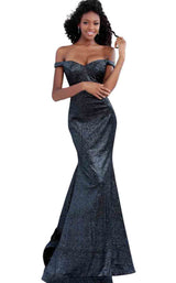 Jovani 67962 Black/Blue