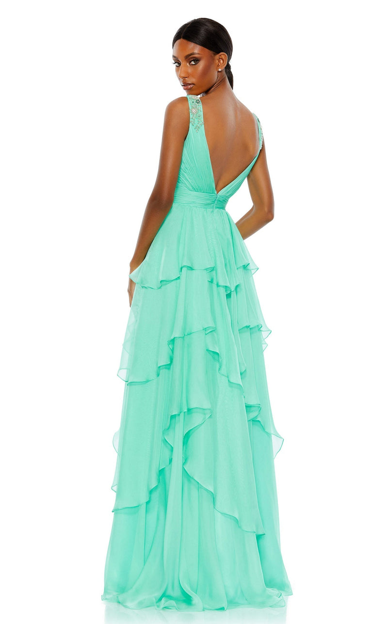 Mac Duggal 68035 Aqua