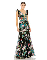 Mac Duggal 68273 Black Multi