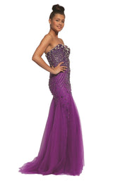 Jovani 6837BG Purple