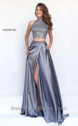 Sherri Hill 11330 Gun Metal