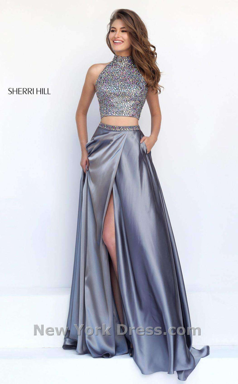 Sherri Hill 11330 Gun Metal